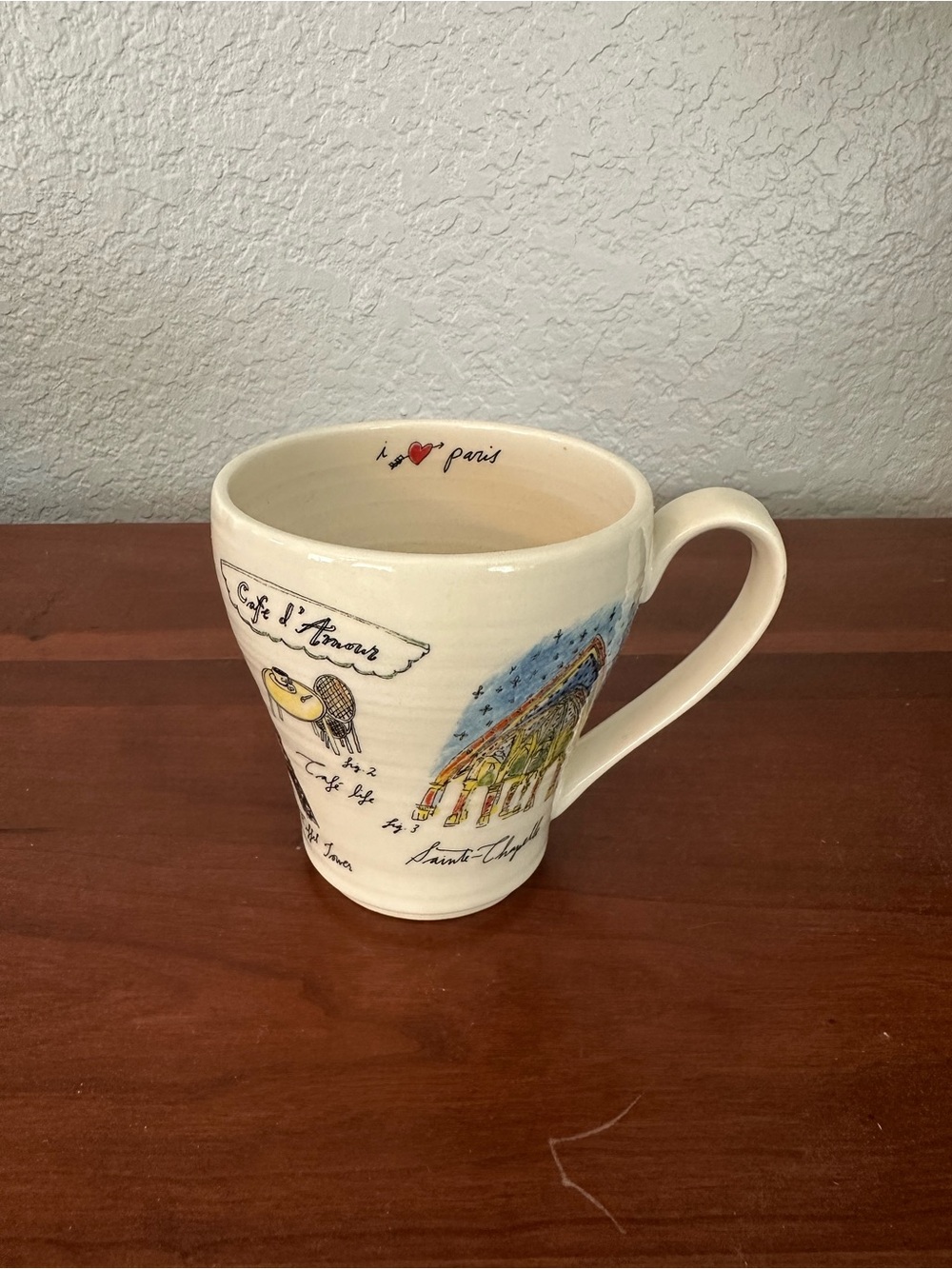 “I love Paris” City Vignette Anthropologie Linea Carta Mug